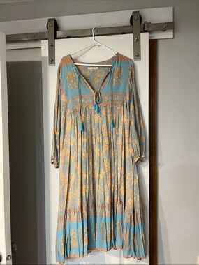 spell oasis boho dress | Dresses | Spell Hendrix In Dusty Pink Xs Oasis blouse